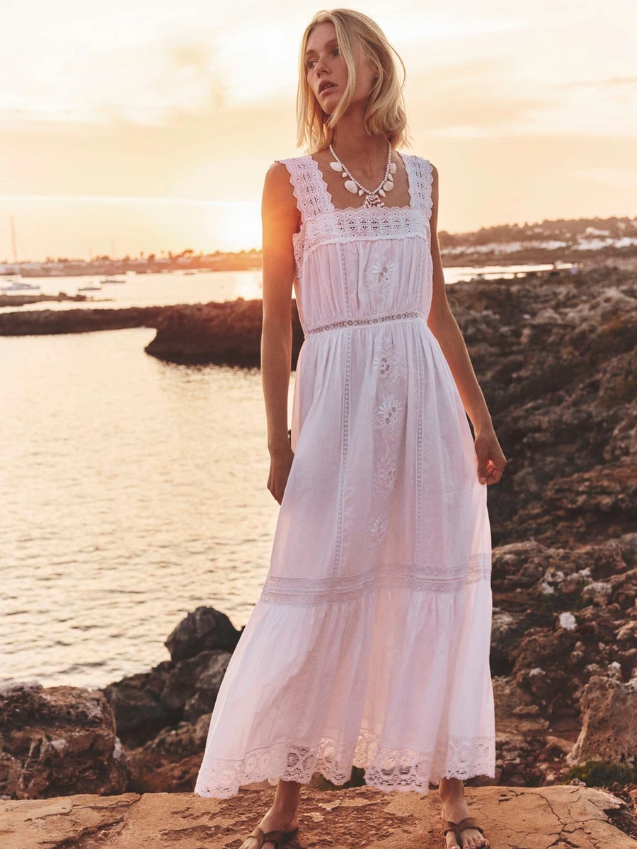 anita maxi dress Anita Comfort Fit Cotton Maxi Dress