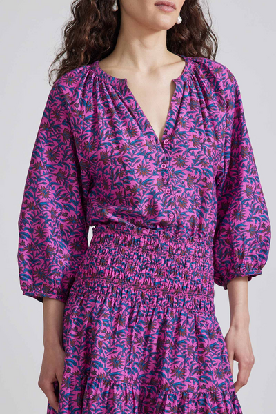 Pink Floral Print Cami Maxi Dress With Shorts – Bridget's Boutique