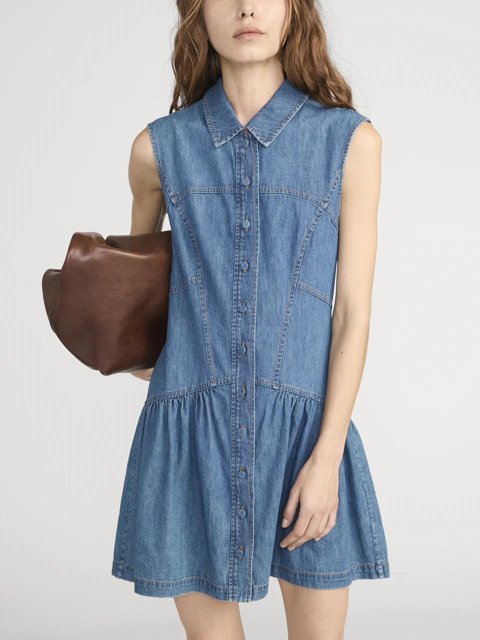 The Denim Day Dress – GIRL NEXT DOOR