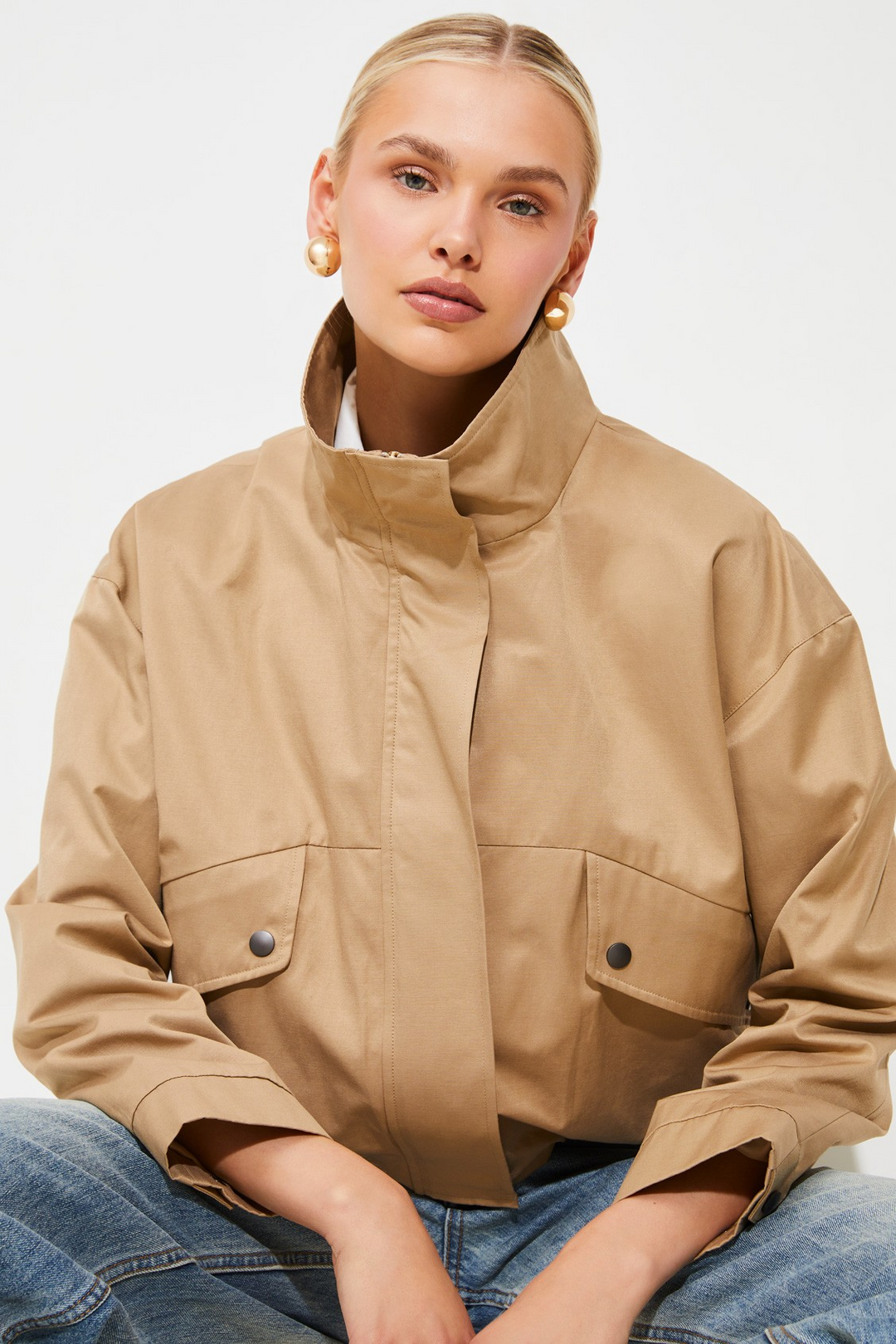 【X-girl x YURINO】 SINGLE-BREASTED JACKET Jackets/Outerwear – GIRL NEXT DOOR