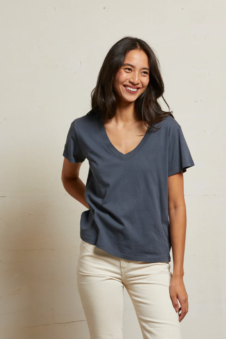 [Smoothmood] / ☆ Nadia Puff Tee / Gray Lounge – GIRL NEXT DOOR